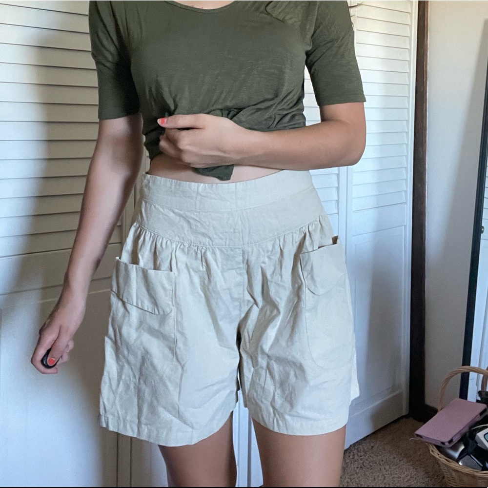 Tan shorts